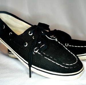 Black Boat Style Shoes